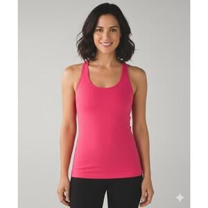 Lululemon Cool Racerback Tank Boom Juice Pink - Size 10/12 - Yoga Running Tank